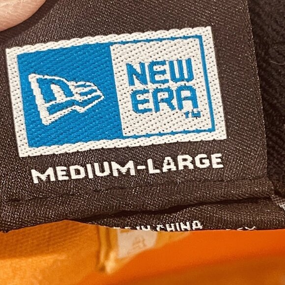 Tennessee Volunteers Hat Cap Fitted Mens Large Orange NCAA Football New Era Vols - Picture 8 of 12